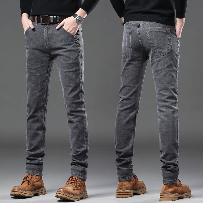 جديد نقي رمادي الكورية جينز ضي - مراجعة Streetwear Brand Denim وسعره